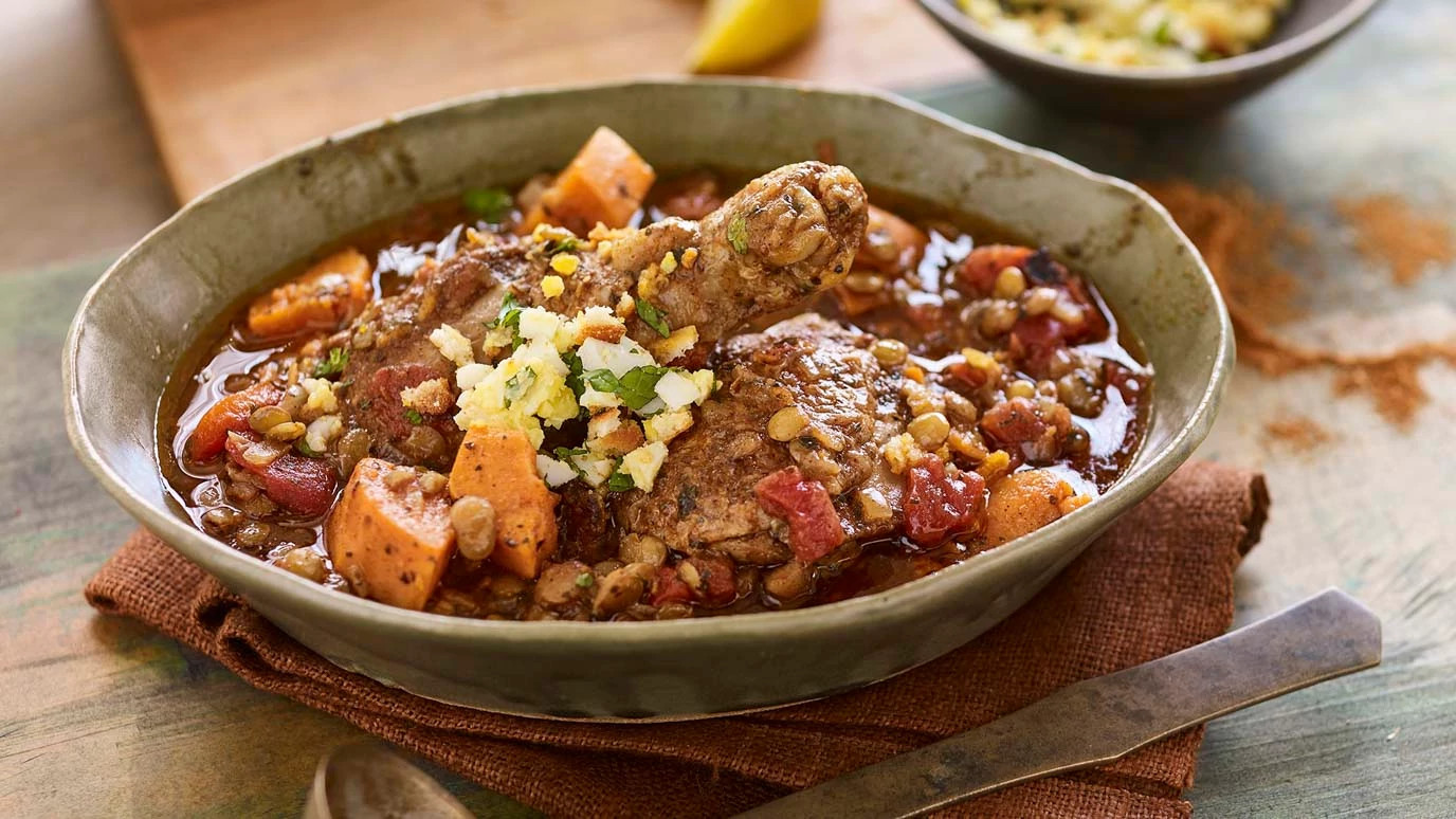 East African Chicken & Lentil Stew