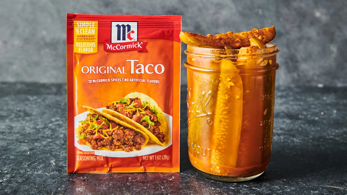 TikTok Inspired Taco Pickles