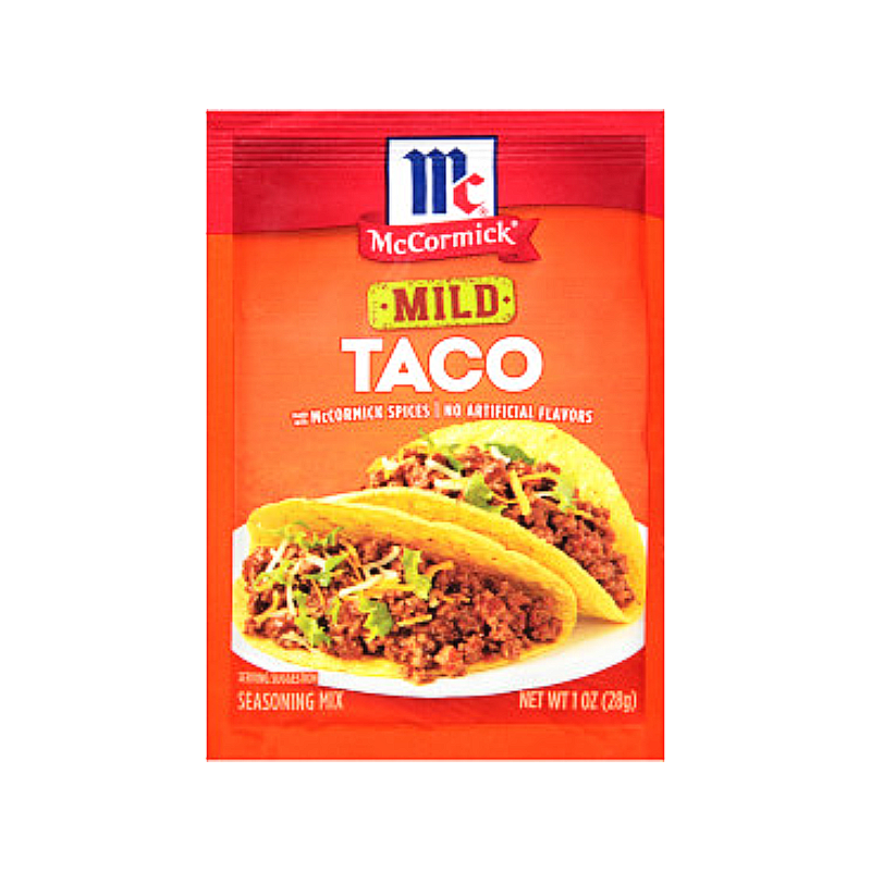 Mccormick Mild Taco Seasoning Mix Mccormick Mccormick Mild Taco Seasoning Mix Mccormick