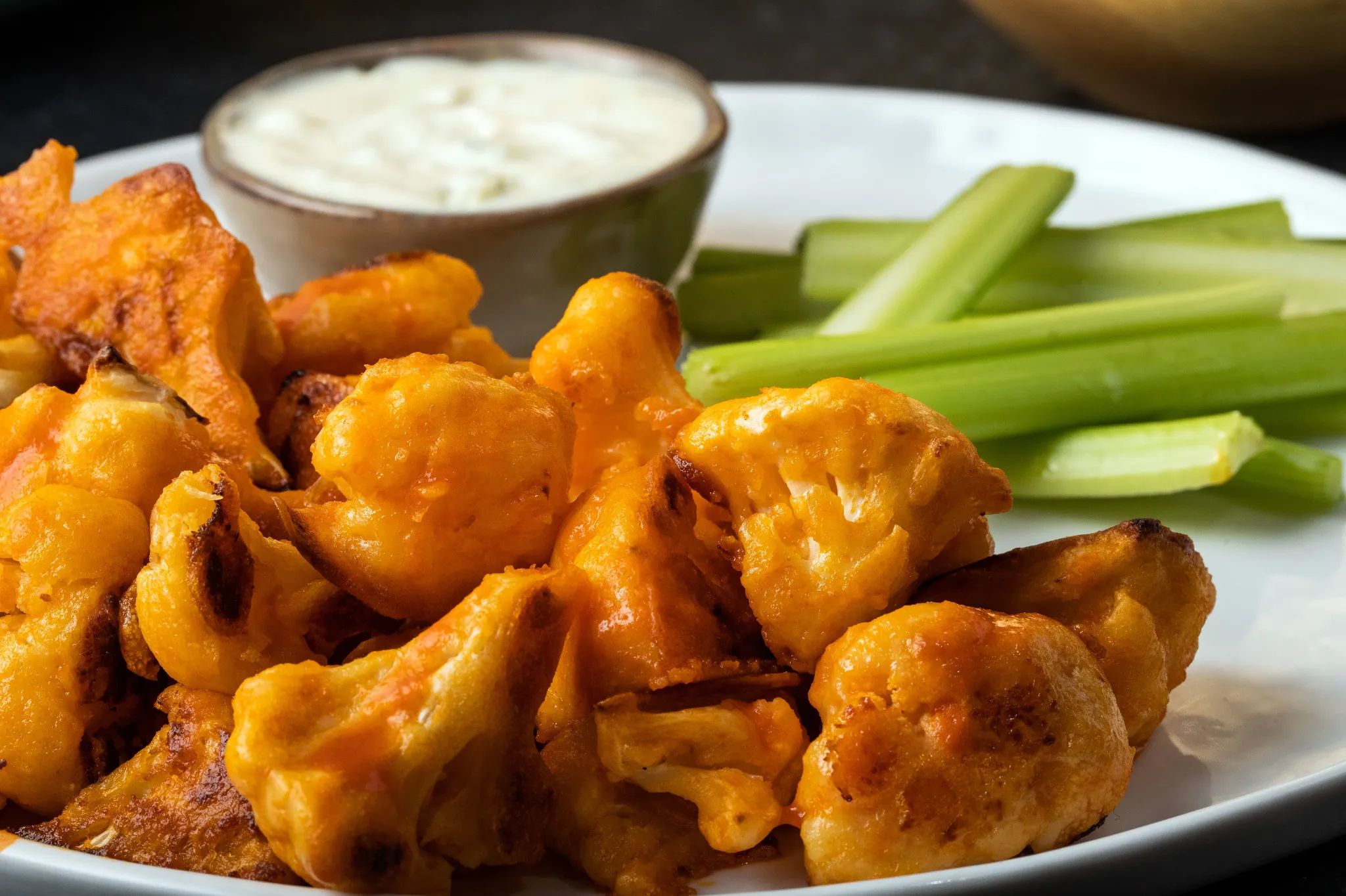 Fiery OLD BAY® Hot Sauce Cauliflower Bites