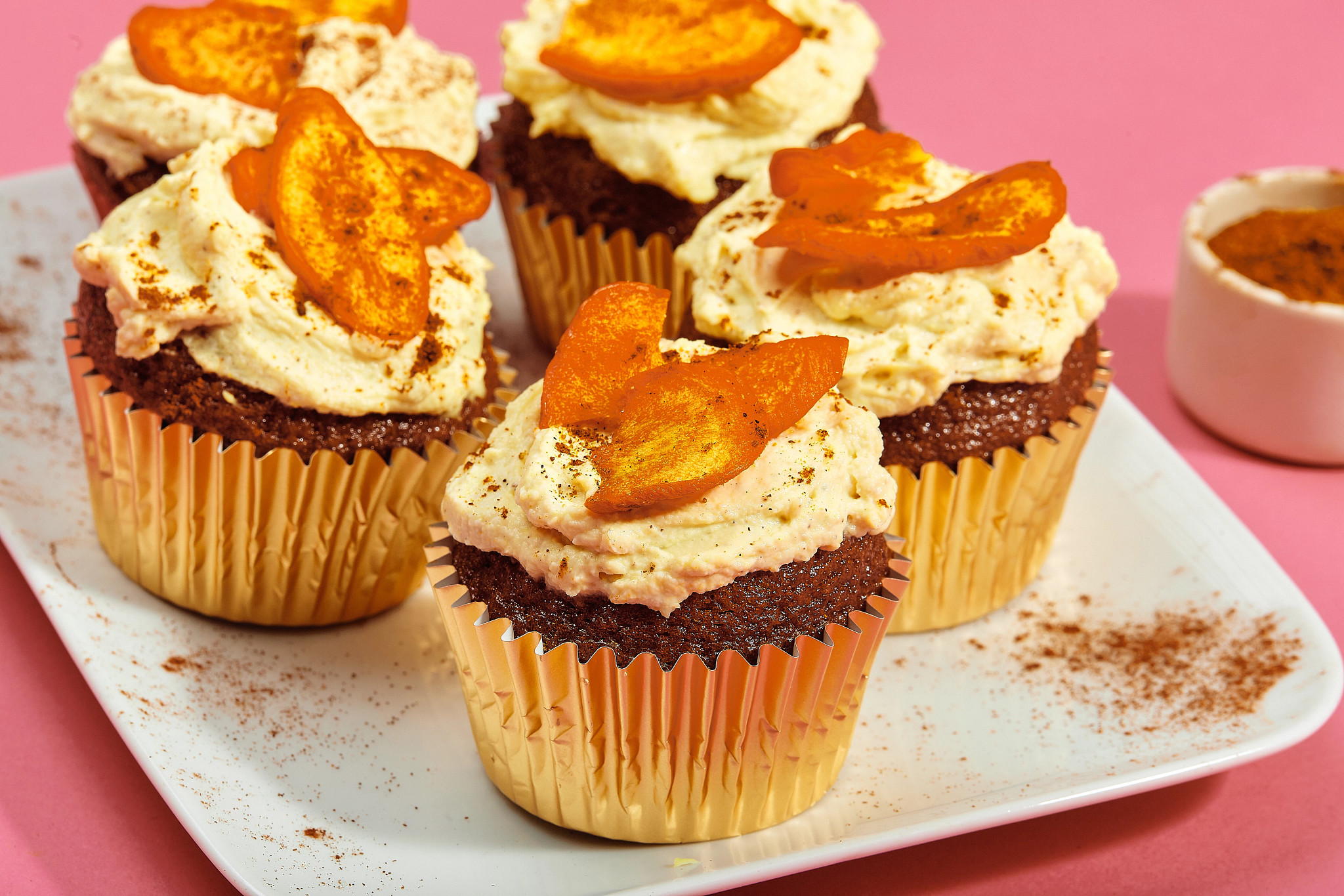 Spiced Honey Cake with Labneh Frosting