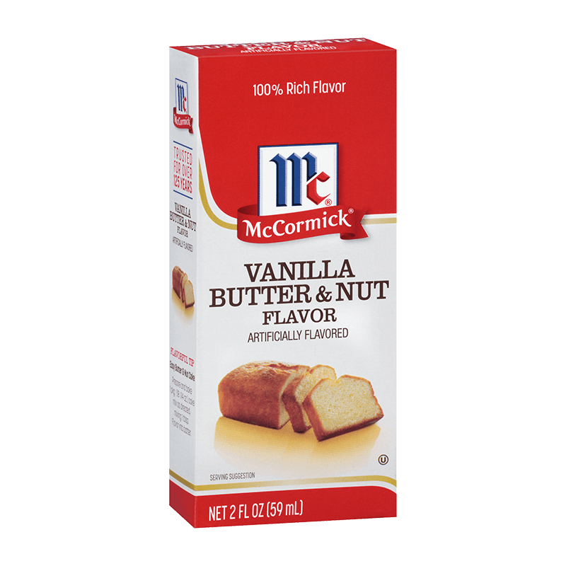 vanilla butter and nut flavor