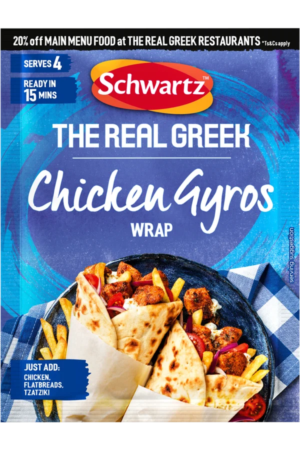 The Real Greek Chicken Gyros Recipe Mix