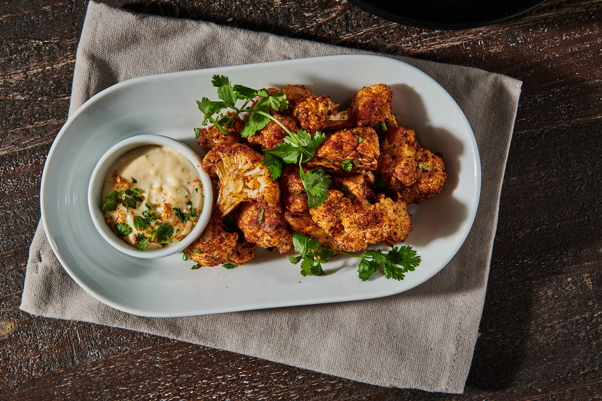 Fiery Habanero Cauliflower Bites