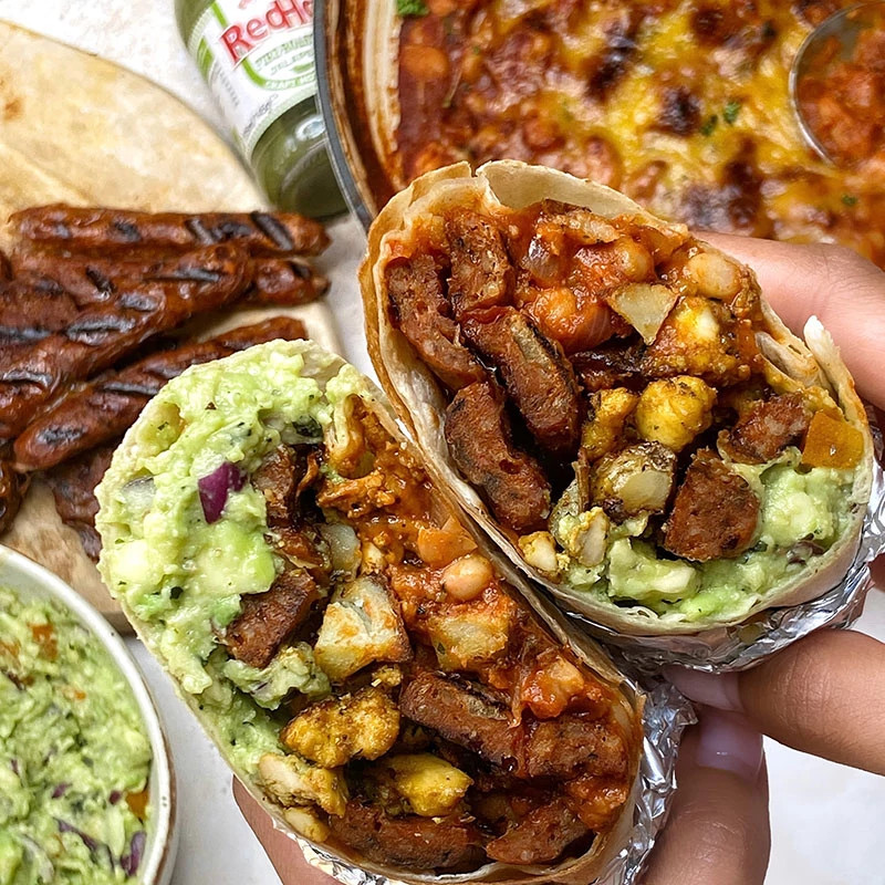 VeganBrownTing’s Vegan Breakfast Wrap