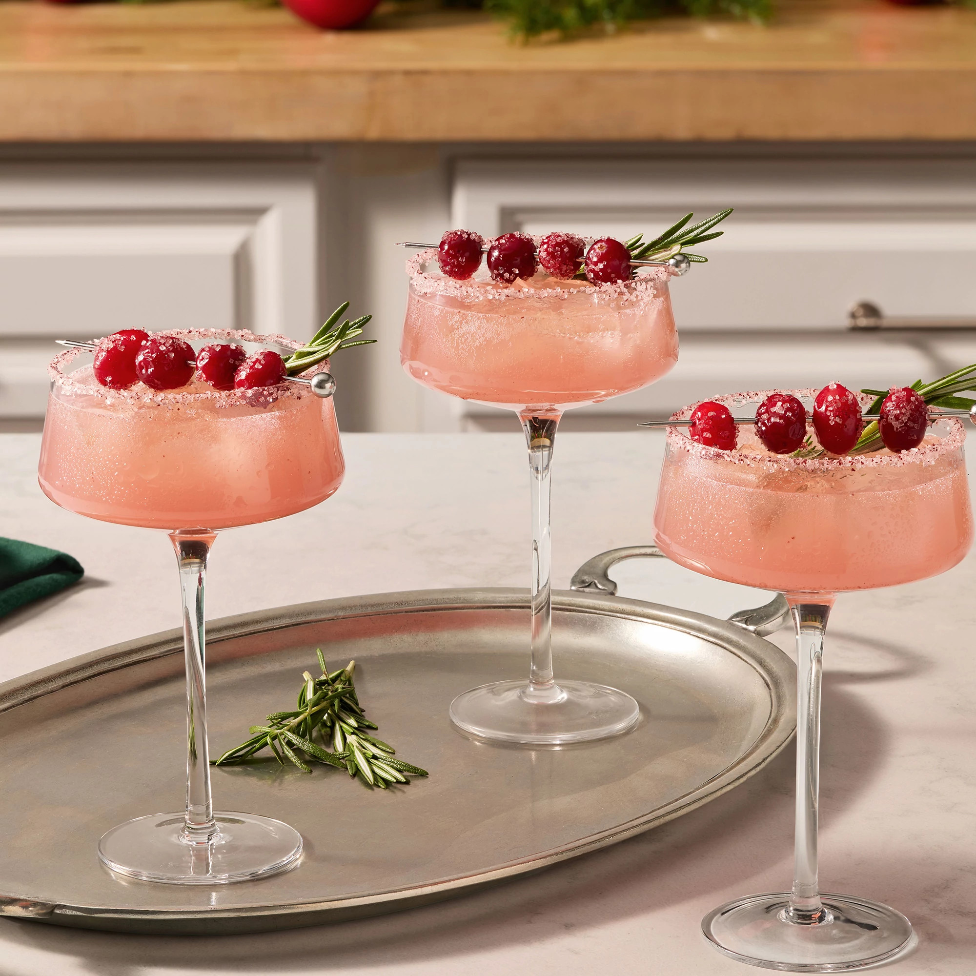 Cranberry and Meyer Lemon Pressé Cocktail