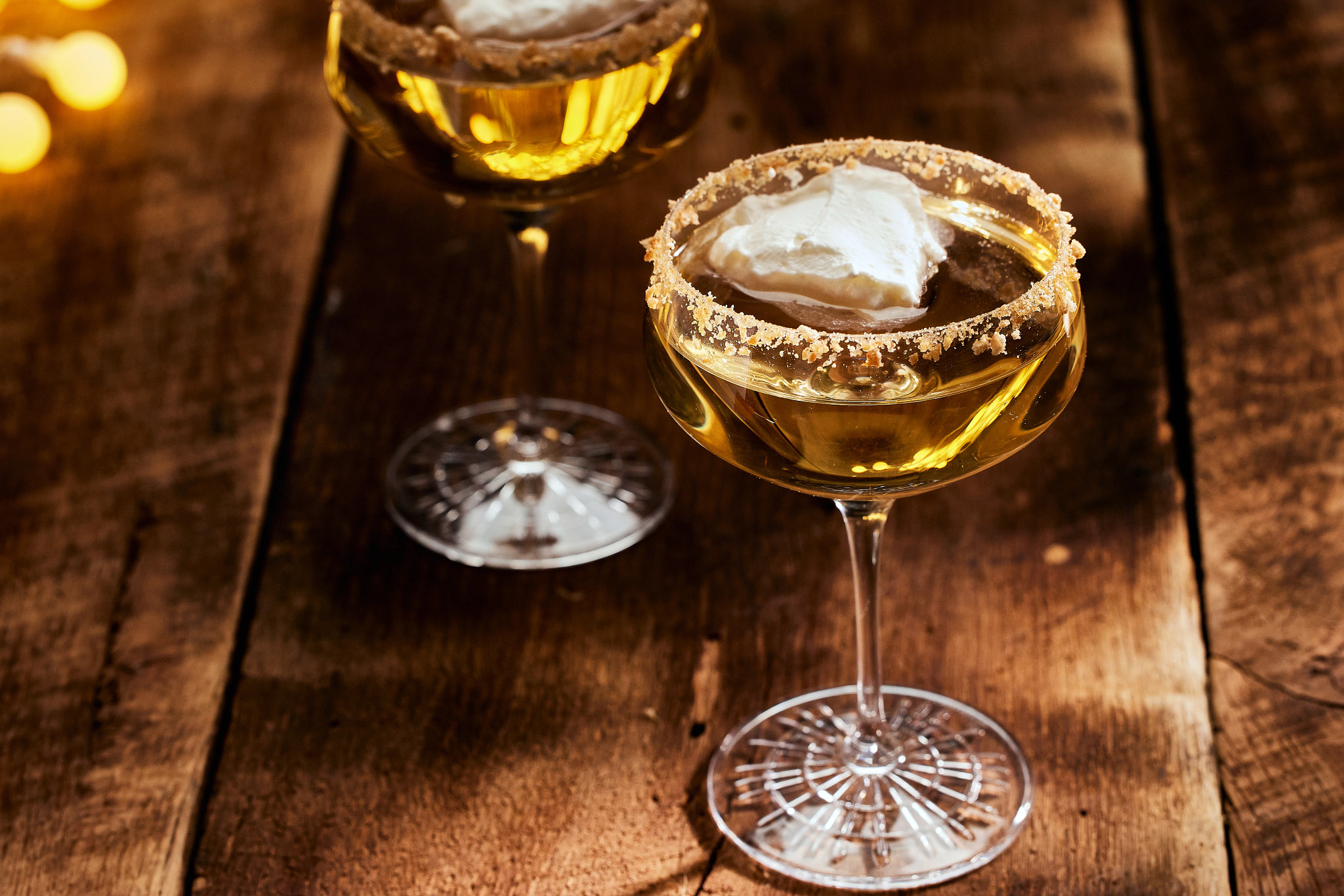 Cinnamon Cereal Milk Punch Cocktail