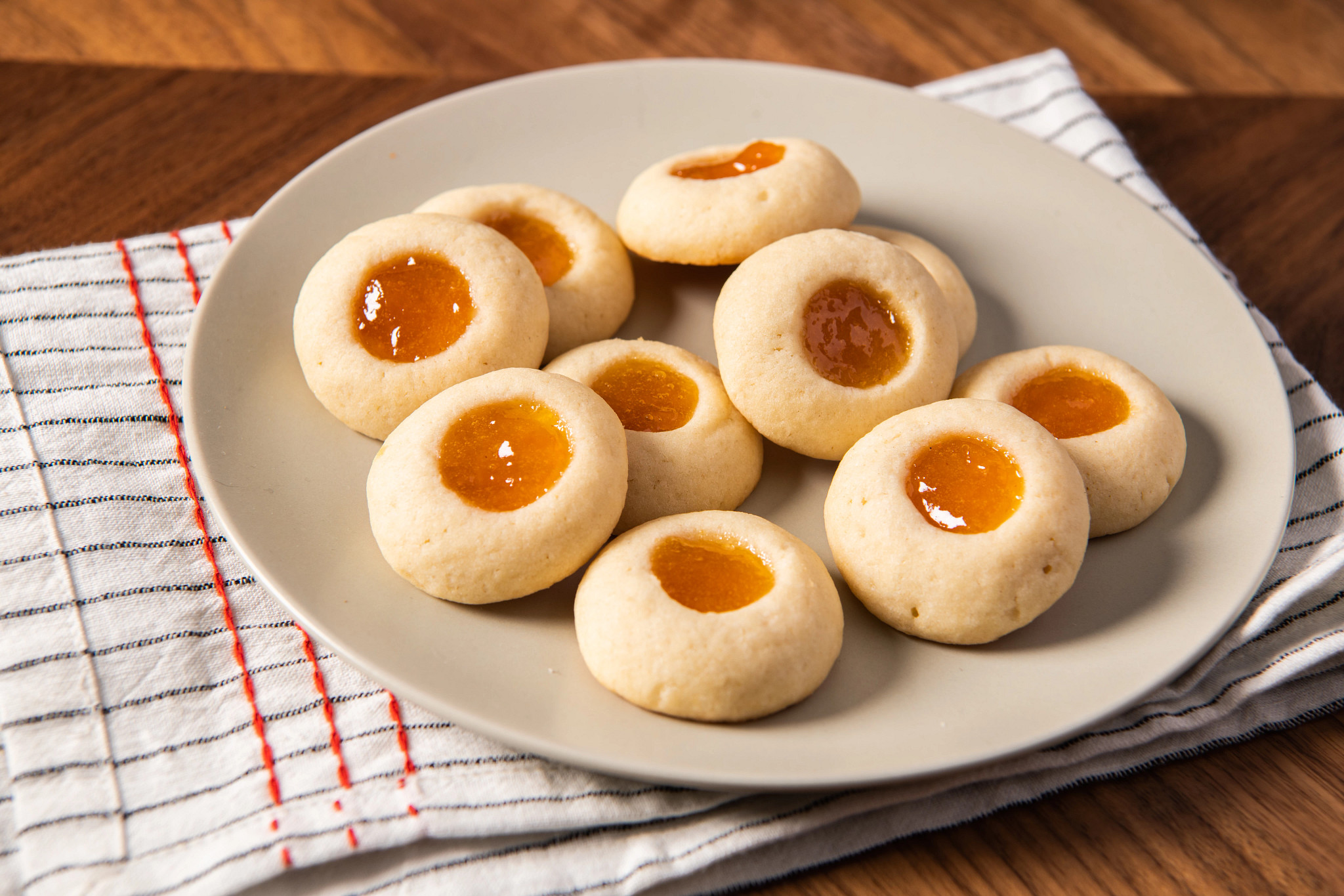 Ginger Peach Thumbprint Cookies McCormick