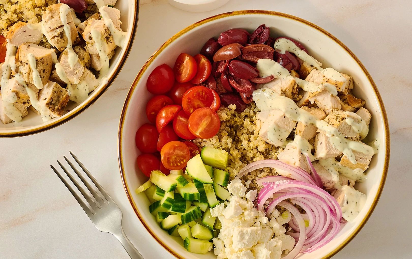 Mediterranean Quinoa Bowl