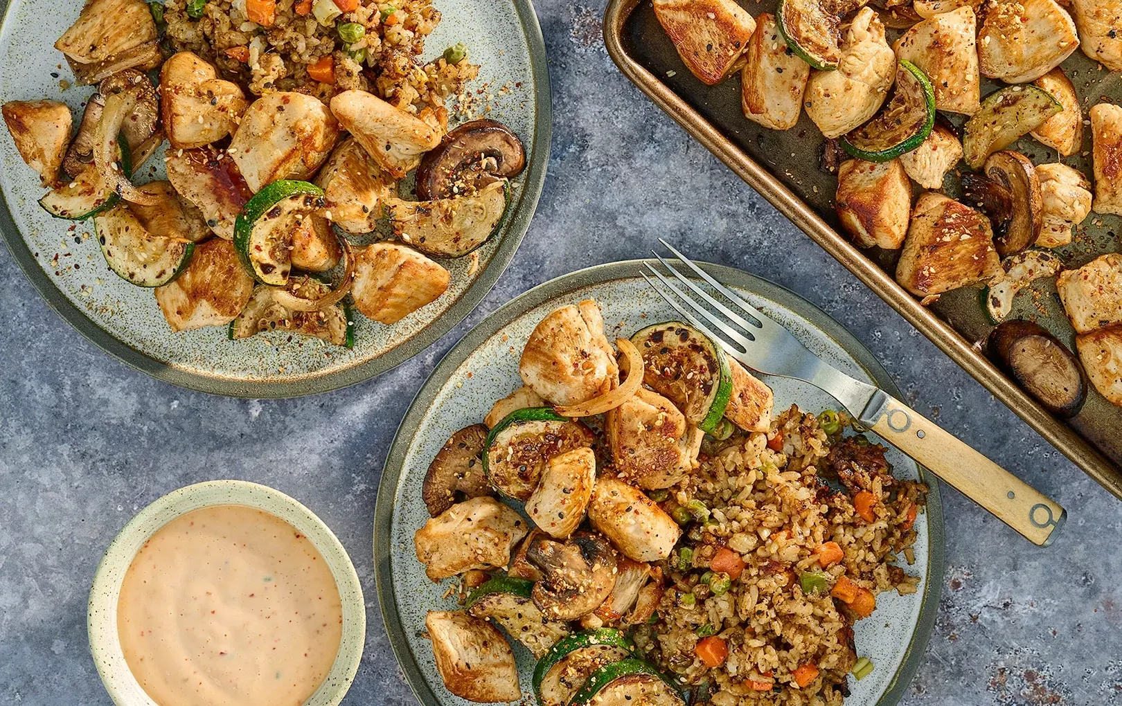 Hibachi Chicken & Veggies