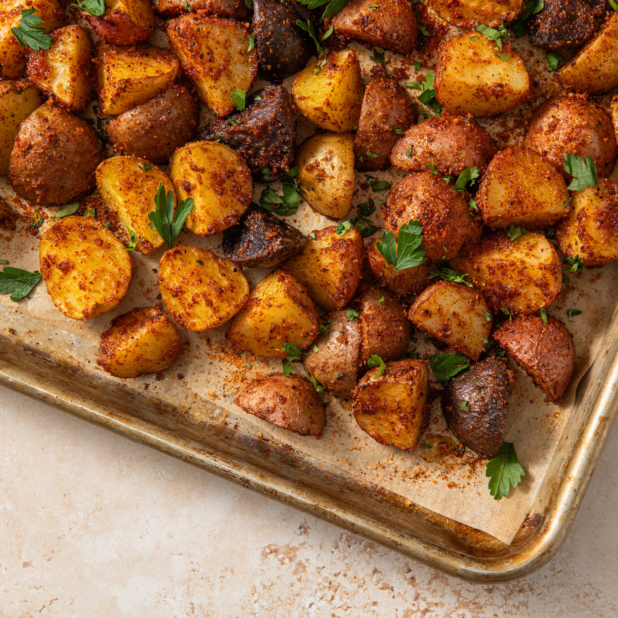 Applewood Smoked BBQ Potatoes