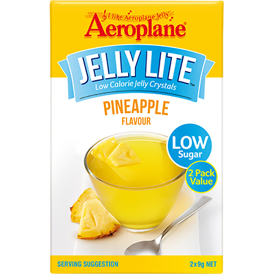 Aeroplane Jelly Lite Pineapple Flavoured Jelly Crystals