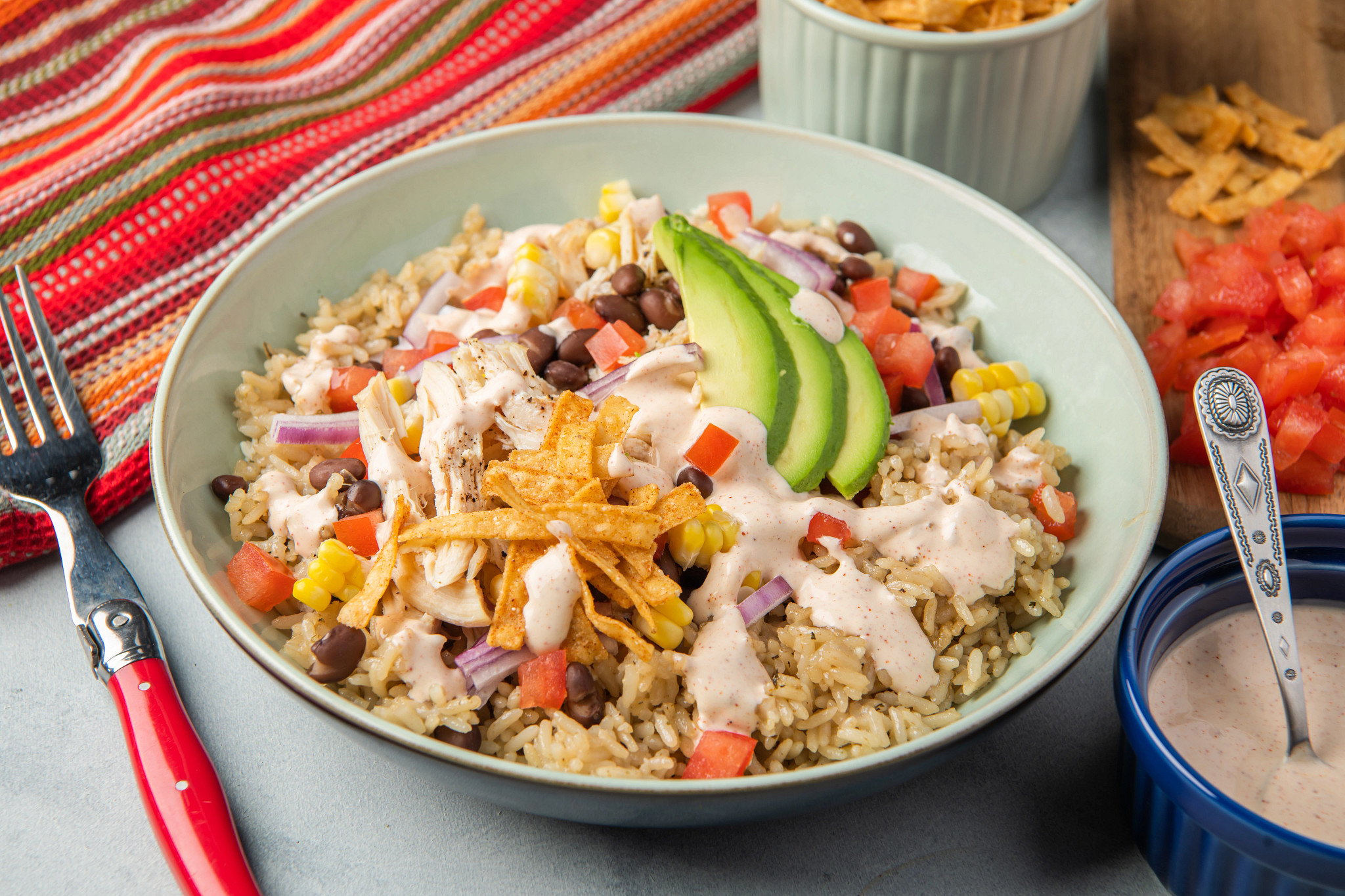 Cilantro Lime Rice Bowls with Chicken McCormick