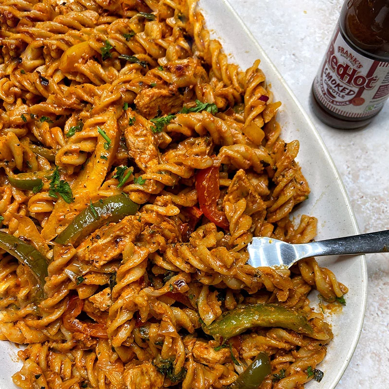 VeganBrownTing’s Spicy Chick’n Chipotle Pasta