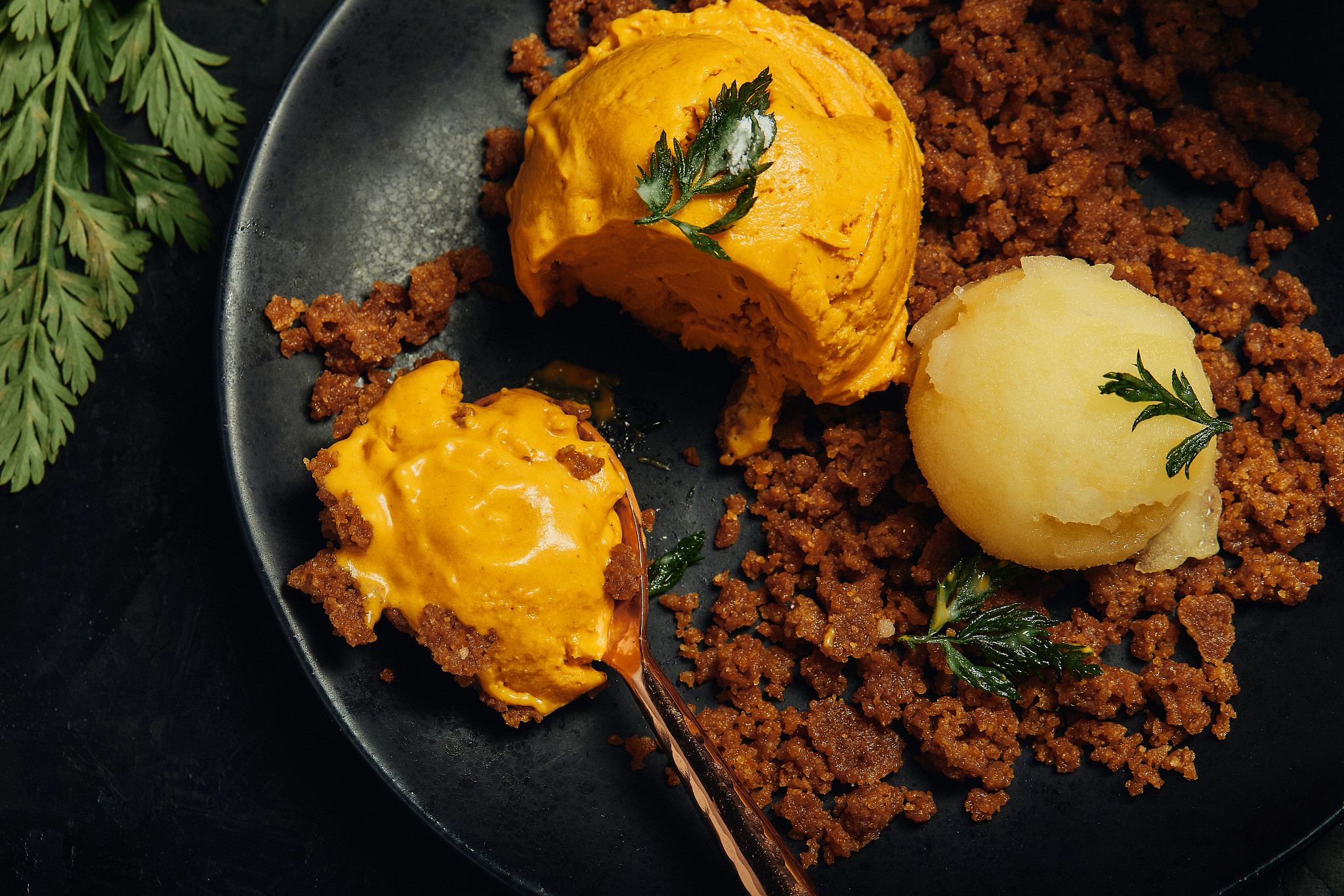 Carrot Cake Ice Cream Sundae