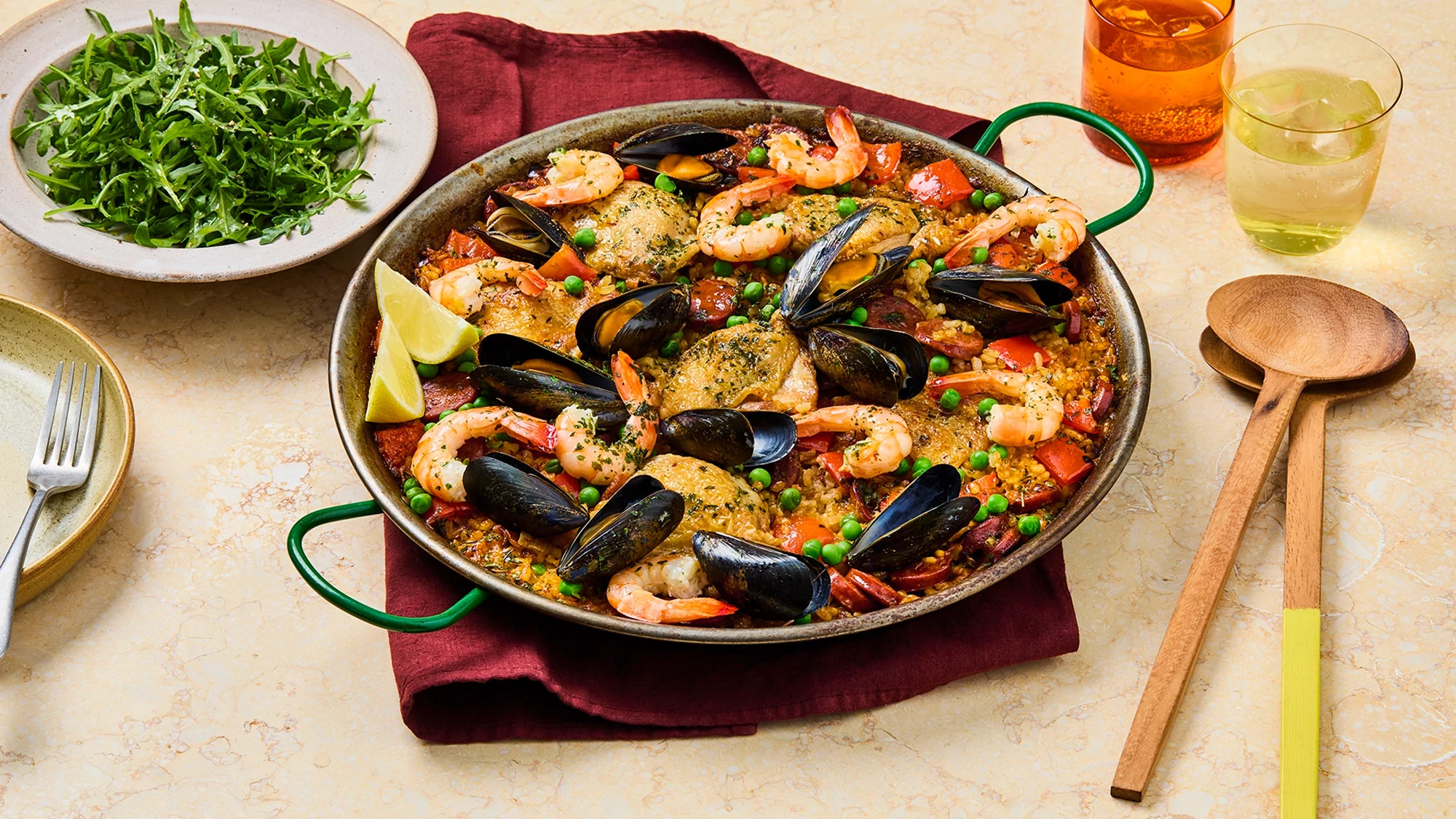 Easy Chicken Paella Recipe