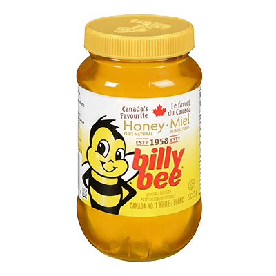 liquid honey jar