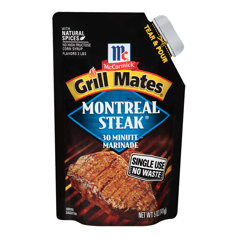 grill mates montreal steak single use marinade