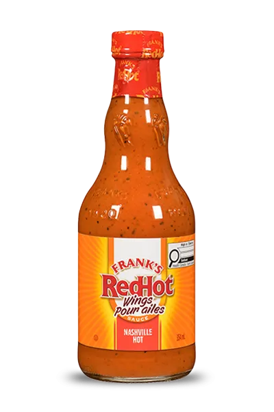 Frank's RedHot® Nashville Hot Wings Sauce
