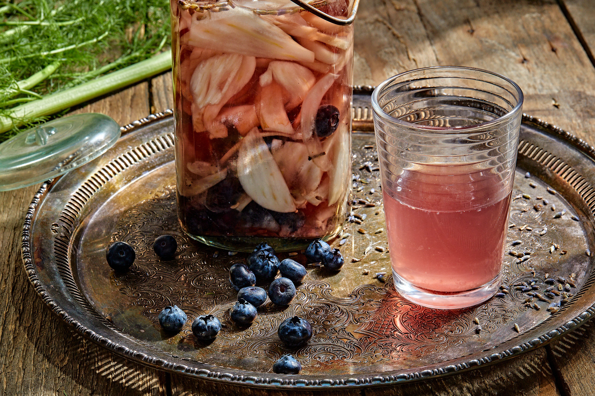 Blueberry Fennel Sipping Sour