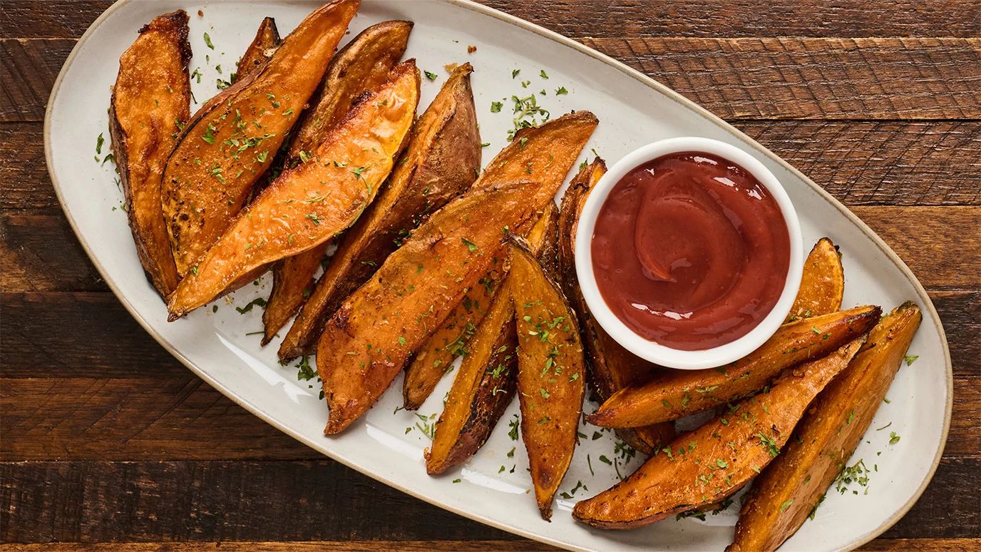 Parmesan Rosemary Sweet Potato Fries