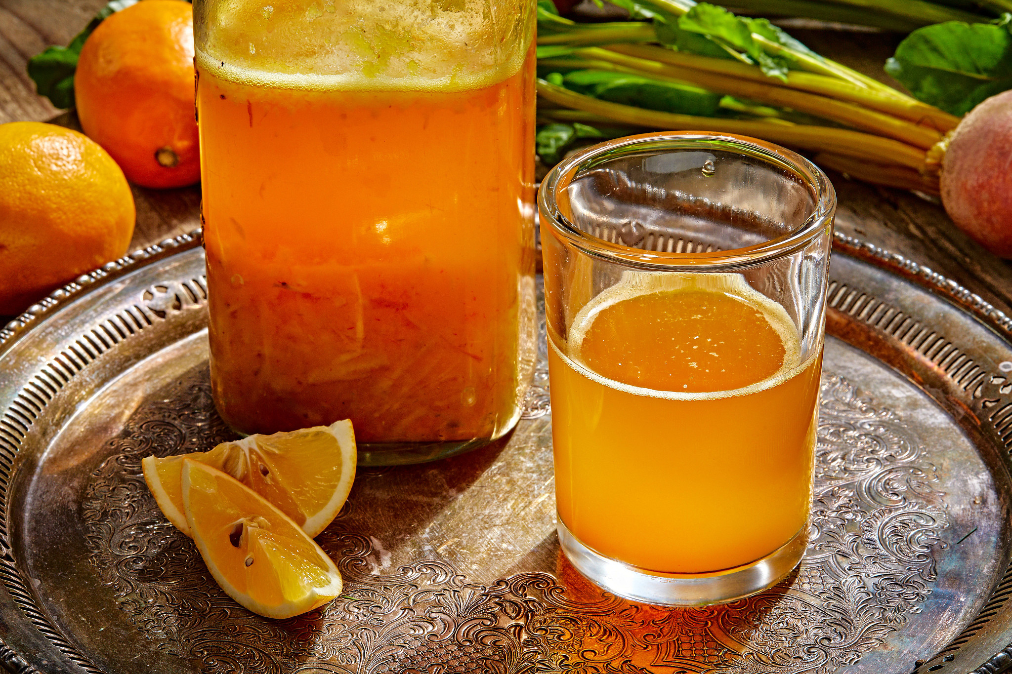 Saffron Lemon, Golden Beet, Juniper, Sipping Sour