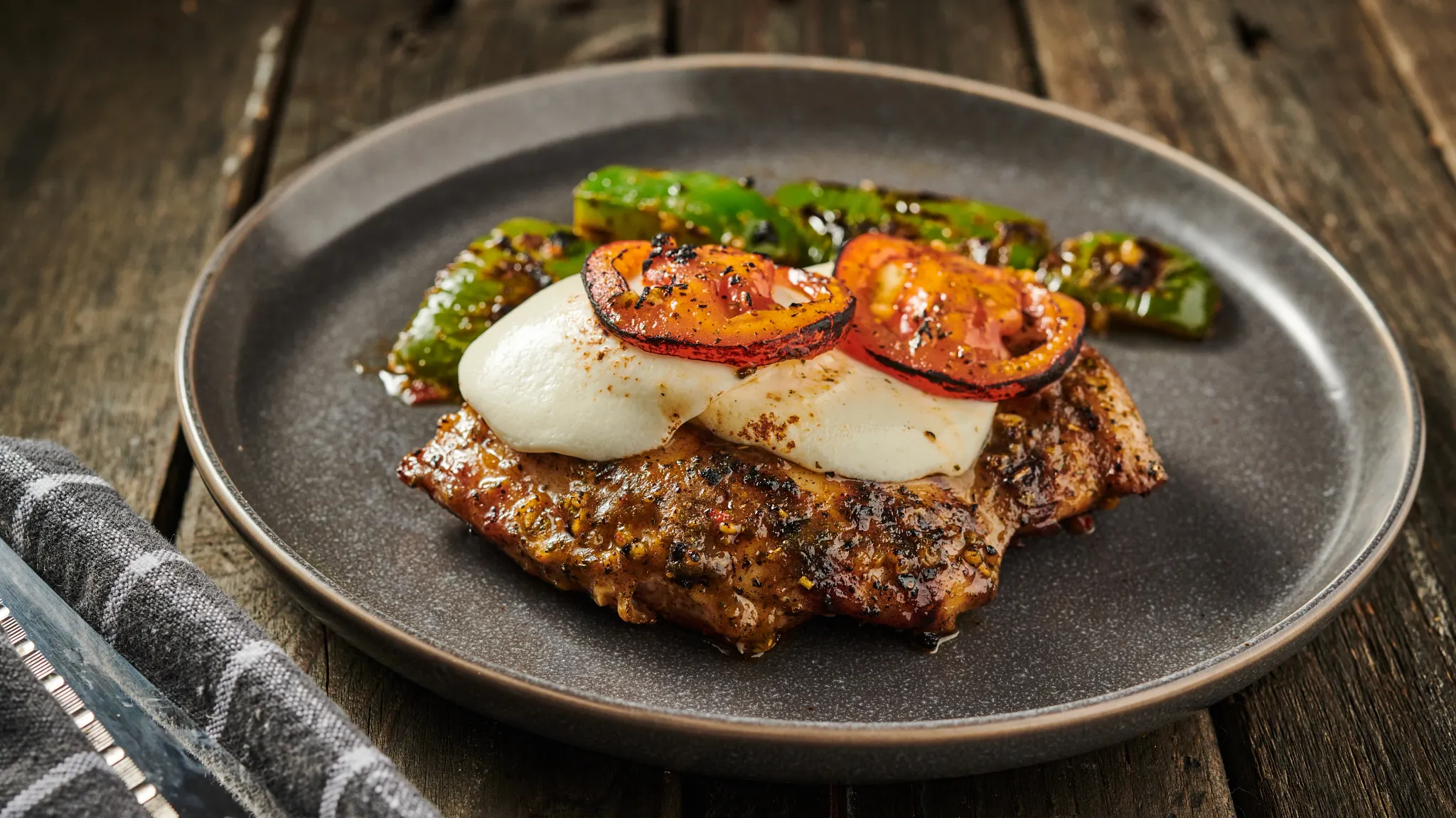 Grilled Italian Bruschetta Chicken