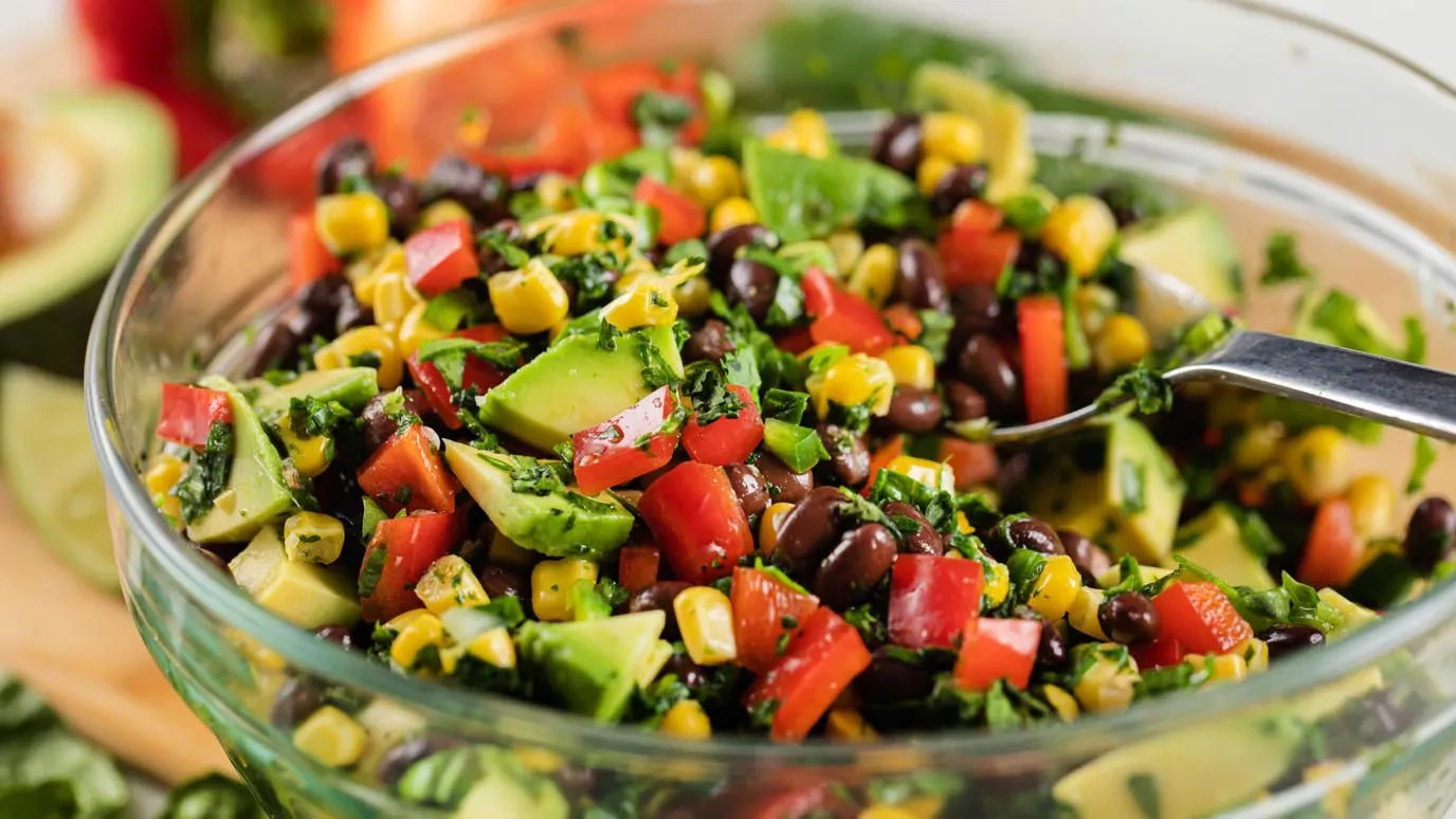 Chopped Spinach and Avocado Salad