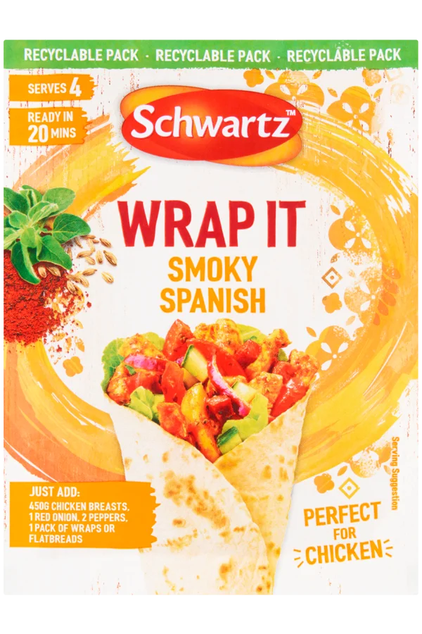 Schwartz Smoky Spanish Wrap It Recipe Mix