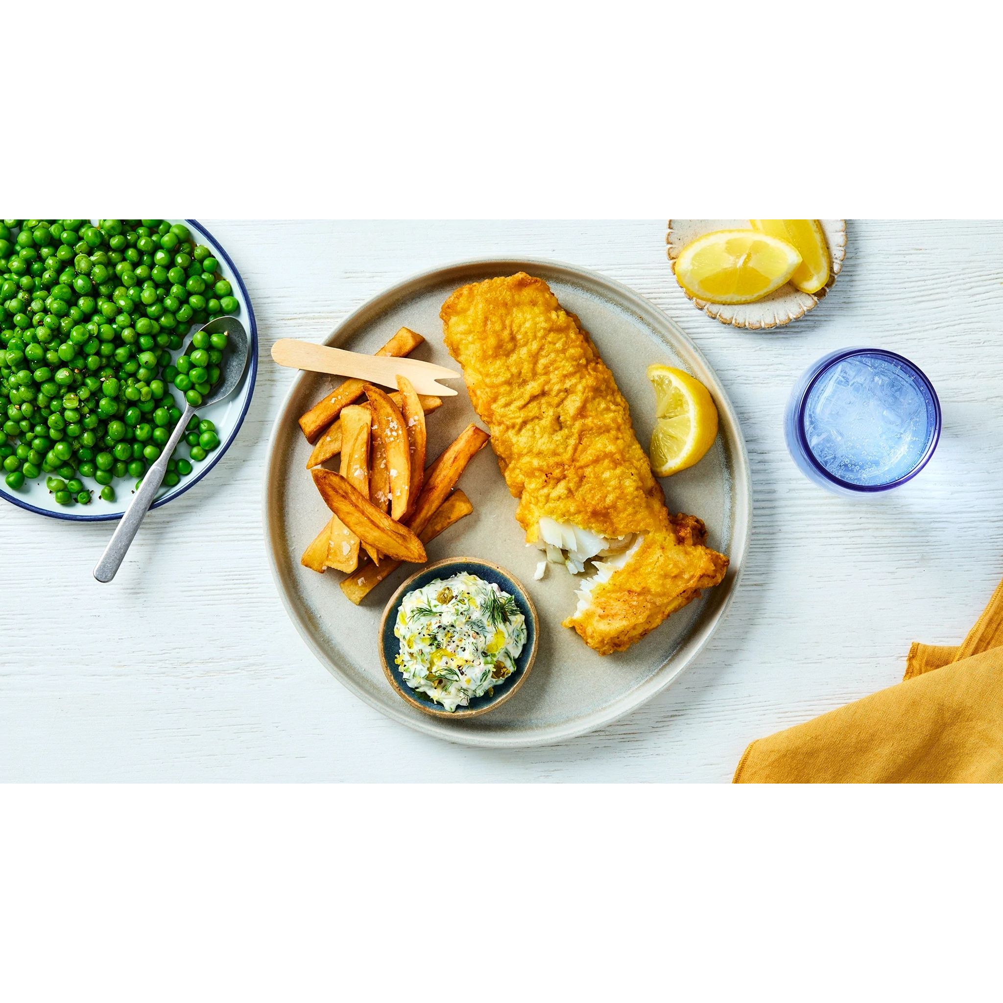 Fish And Chips (With Tartare Sauce) Recipe