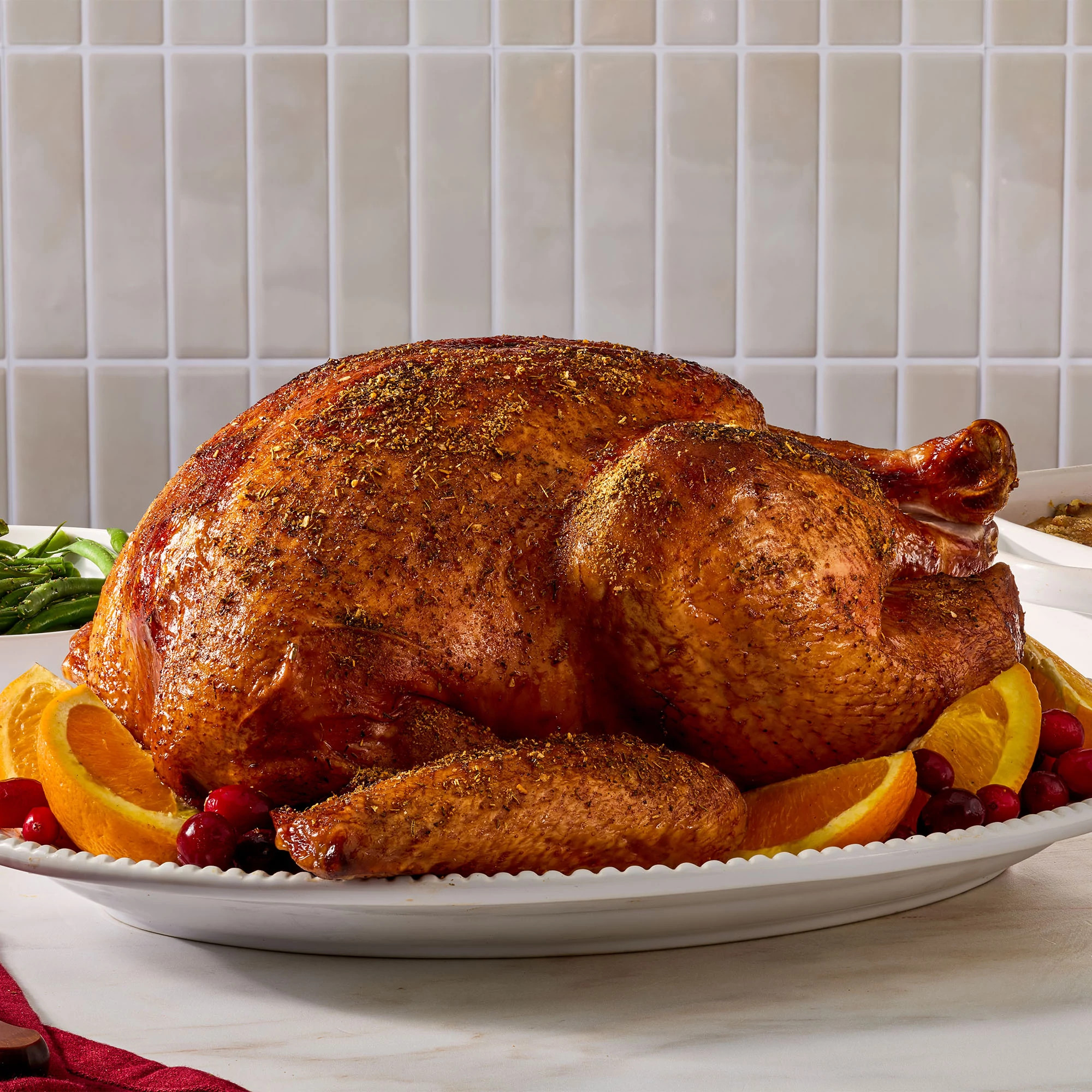 Roast Turkey with McCormick Turkey Rub