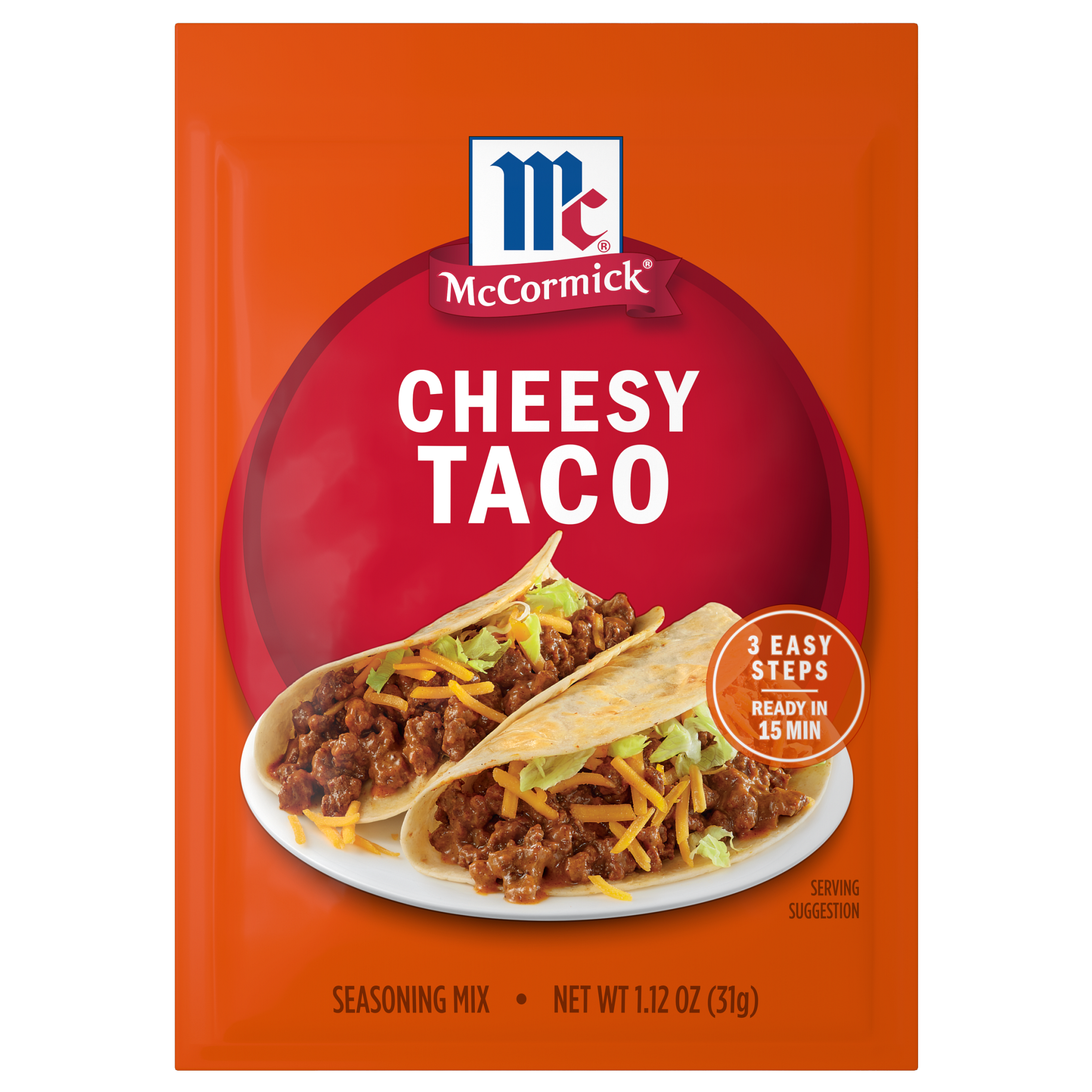 SAZONADOR MEXICANO PARA TACO CON QUESO MCCORMICK®