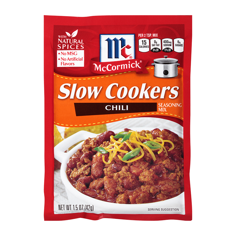 slow cookers chili seasoning