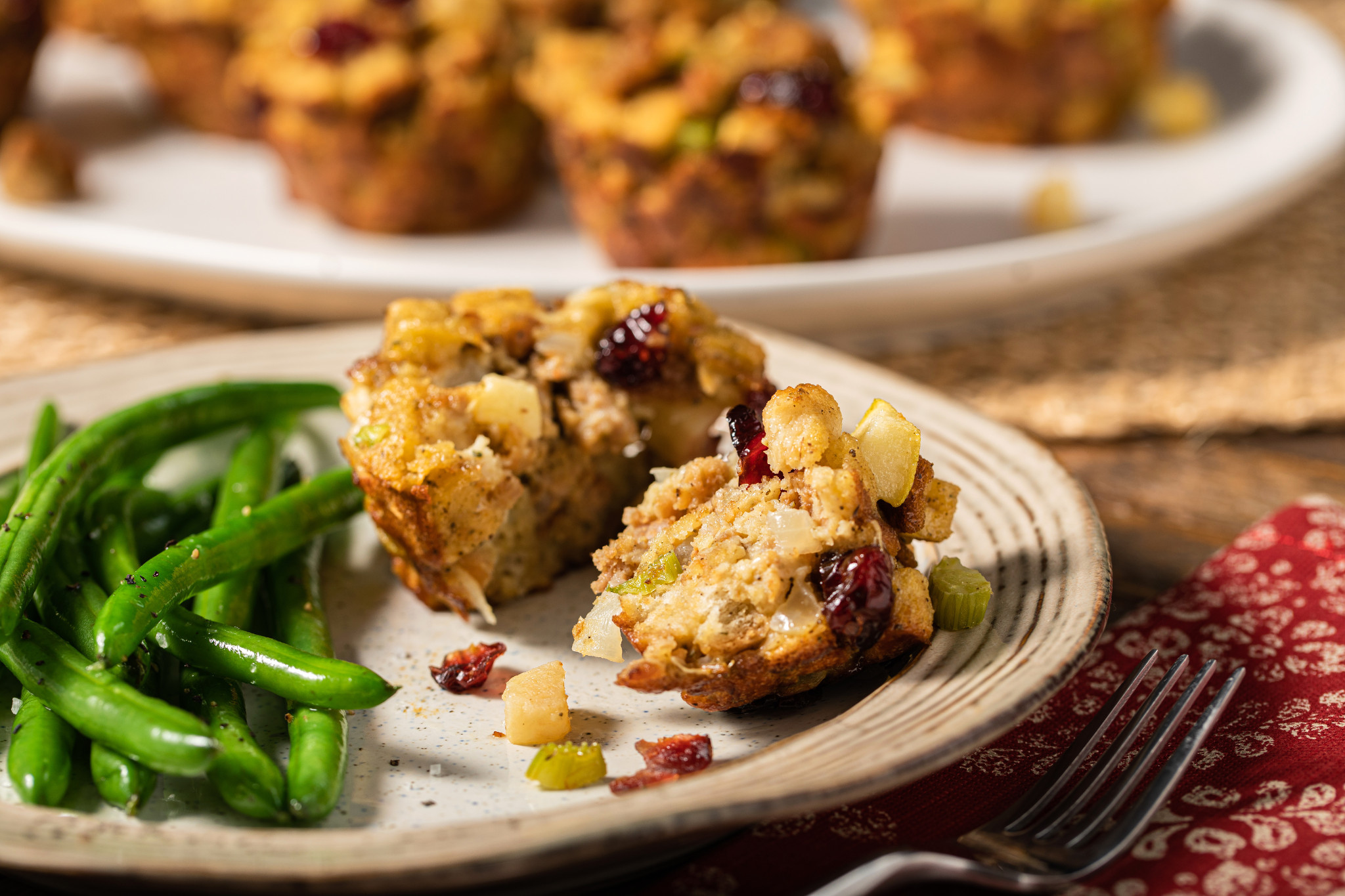 Sausage Stuffing Muffins HelloFlavour.ca