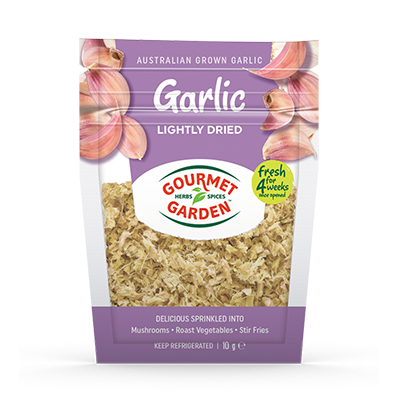 lightly dried garlic