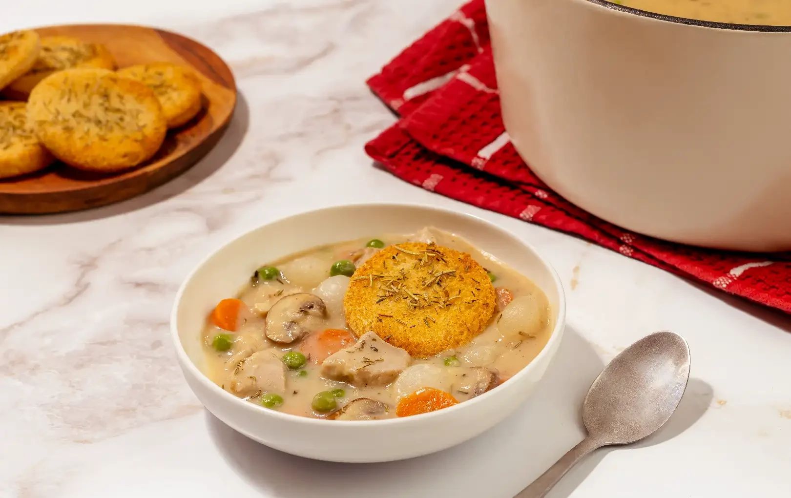 Chicken Pot Pie Soup Recipe
