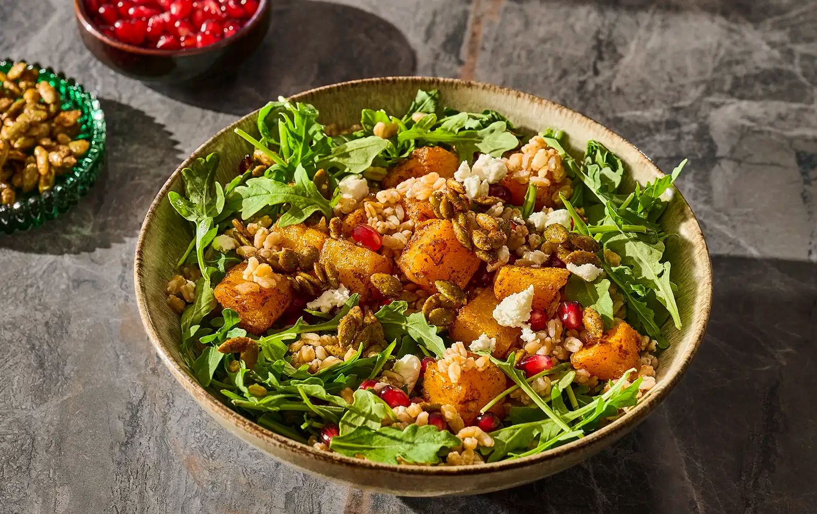 Caramelized Butternut Squash and Farro Salad