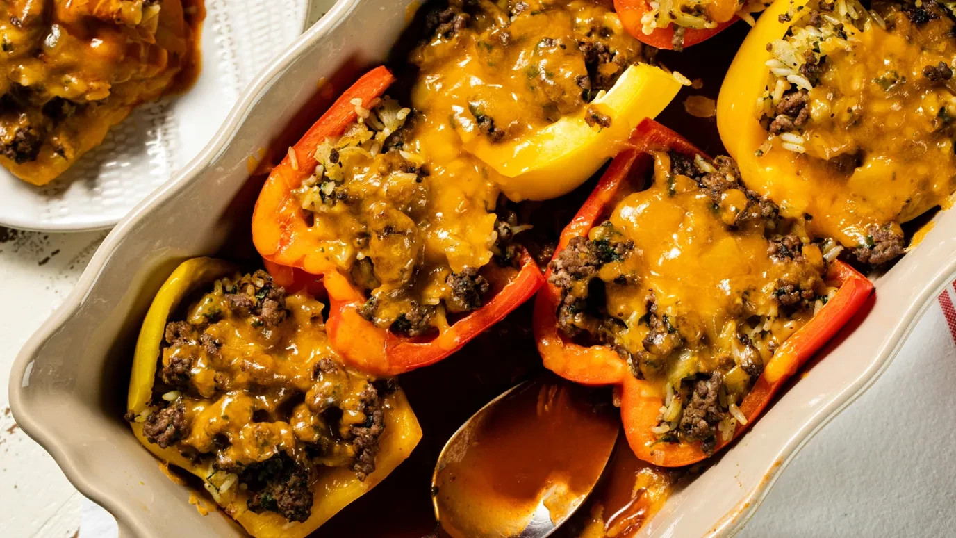 Enchilada Stuffed Peppers