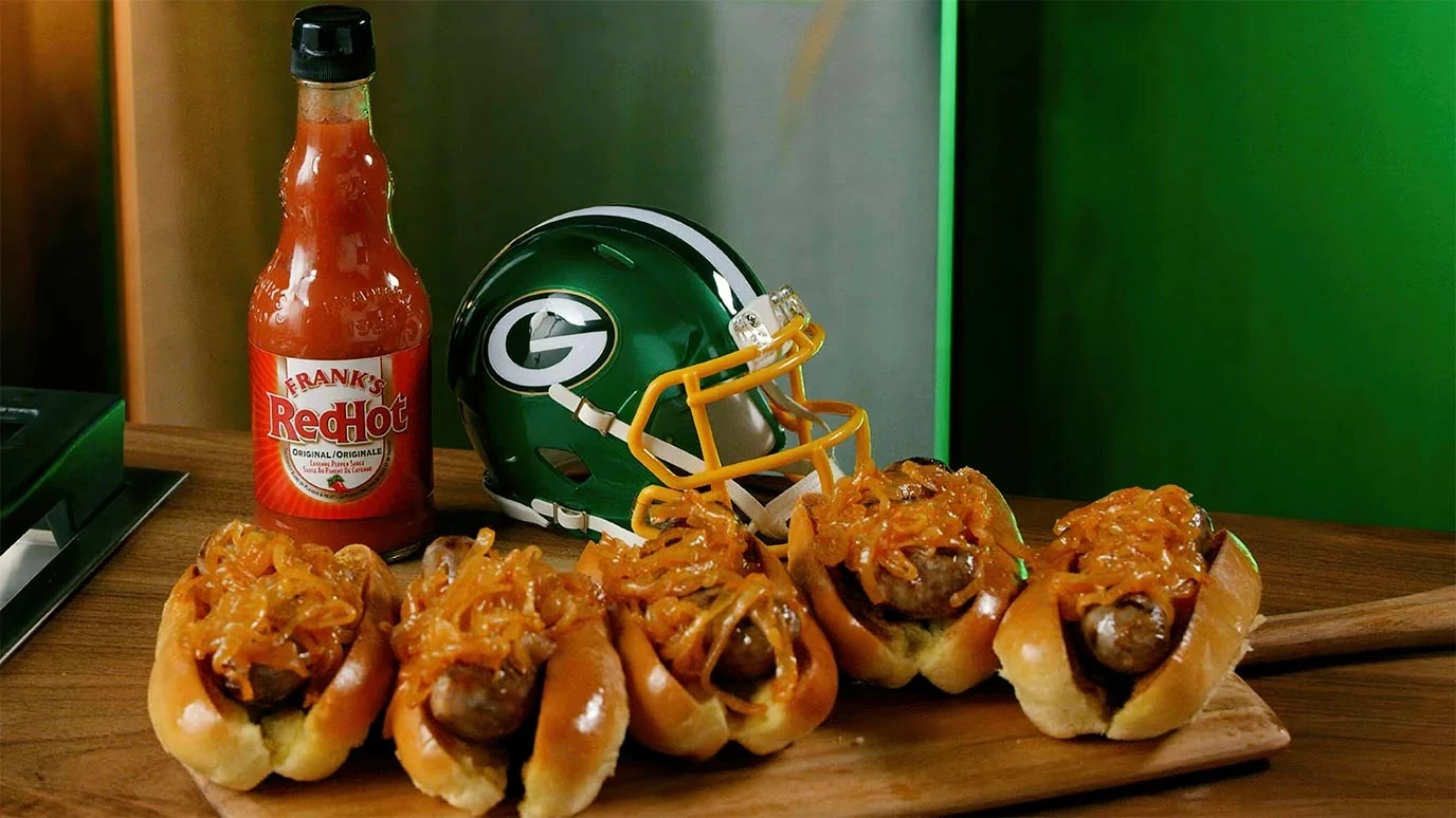 Frank's RedHot Saucisses de Green Bay