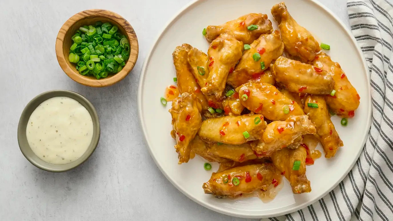 Ailes de poulet a la sauce sweet chili