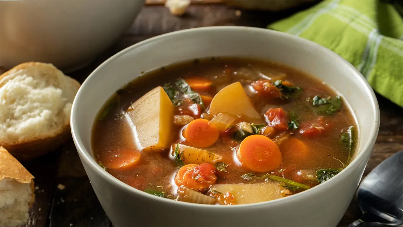 Slow Cooker Country Fresh Vegetable Soup