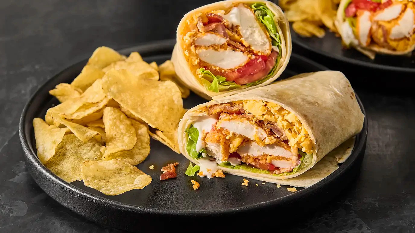 Crispy Buffalo Chicken Wraps