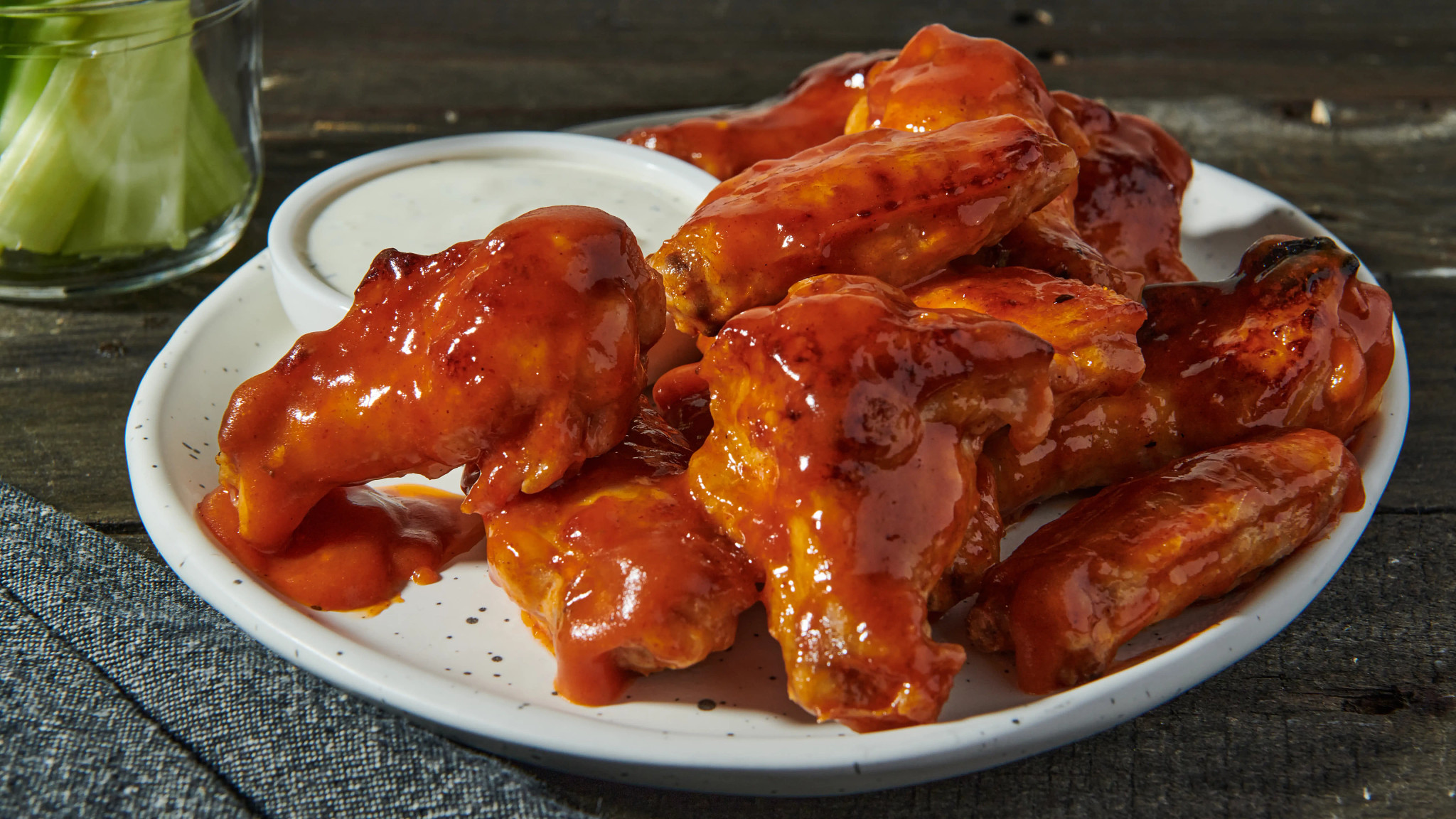 Smokin' Sweet BBQ Wings