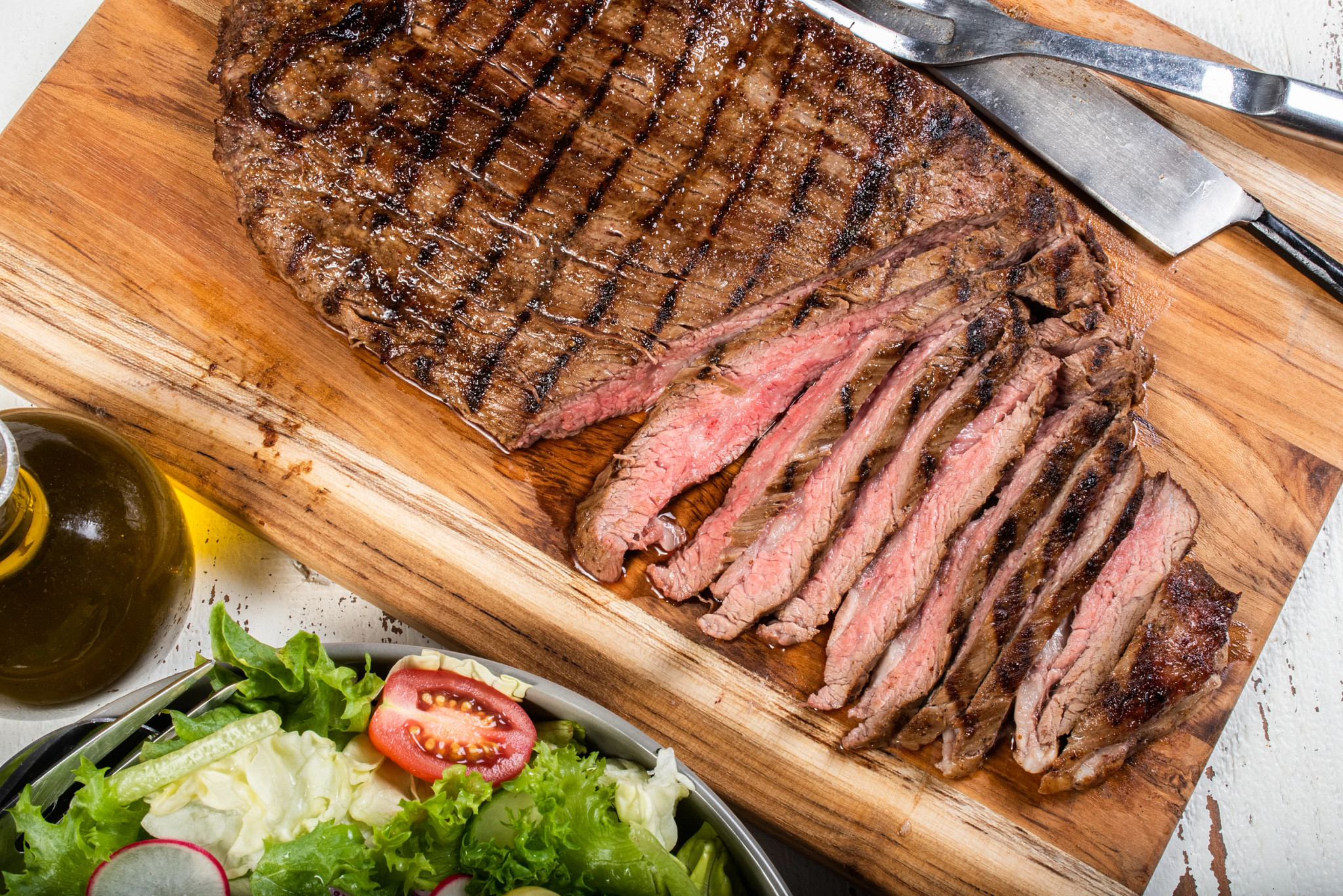 Beer & Mustard Marinated Flank Steak French's