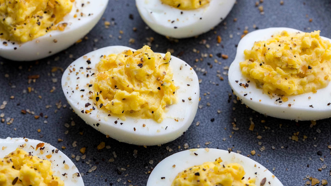 Montreal Deviled Eggs