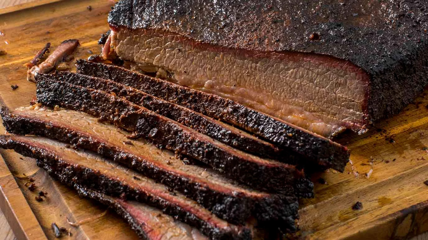 Texas Mustard Rubbed Brisket