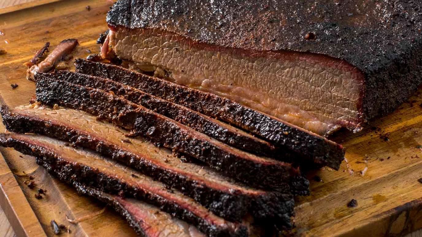 Texas Mustard Rubbed Brisket