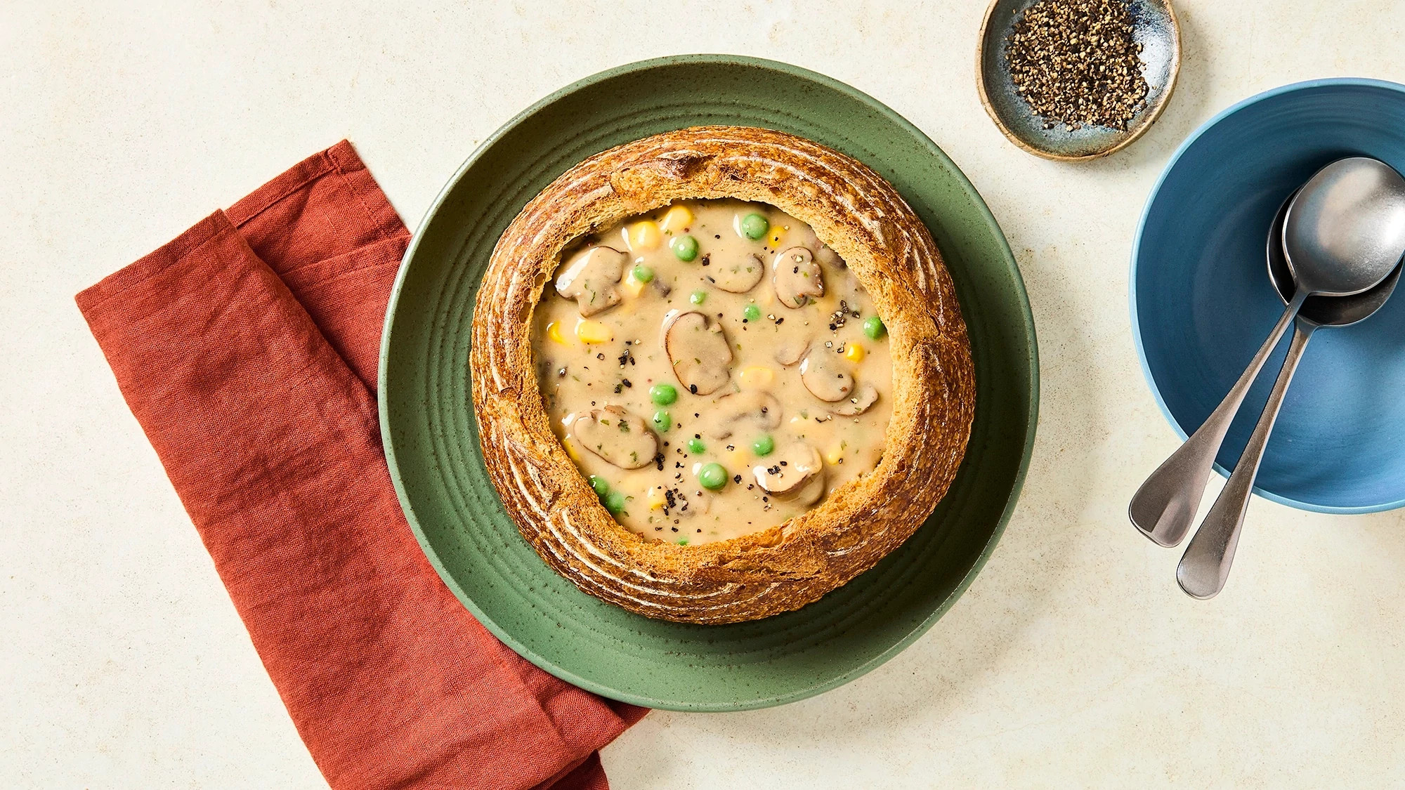 Vegetarian Mushroom Stroganoff Soup Recipe