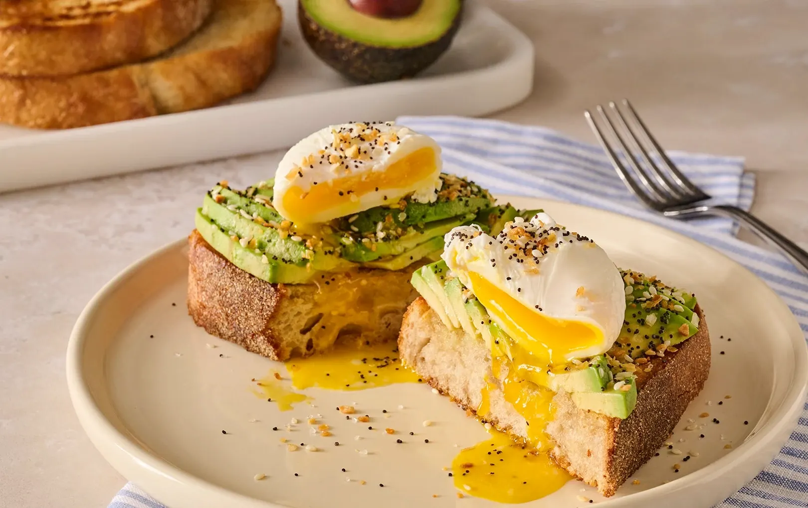 Everything Bagel Avocado Toast