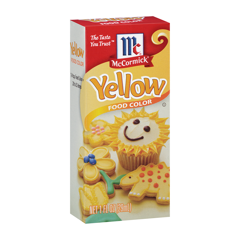 yellow food color